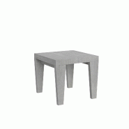 Itamoby Table extensible 90x90/246 cm Spimbo Cemento - gris 8050598000151
