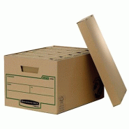 Lot de 10 Grand container à archives Bankers Box Earth, coloris kraft - 4470701