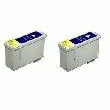 LOT DE 2 CARTOUCHES COMPATIBLE EPSON S020108 NOIRE