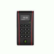 R30301S-T - Lecteur d'accès de porte haute fréquence avec clavier et afficheur OLED, IP65, multi-RFID, NFC, POE