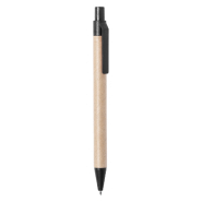 Stylo bille en papier recyclé - Attributs en plastique écologique en paille de blé - Encre bleue Stylo bille en papier recyclé - Attributs en plastique écologique en paille de blé - Encre bleue