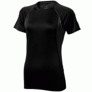 T-shirt Cool Fit manches courtes pour femme Quebec 39016992 - 100% polyester respirant T-shirt Cool Fit manches courtes pour femme Quebec 39016992 - 100% polyester respirant