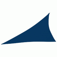 VidaXL Voile de parasol tissu oxford triangulaire 4x5x6,4 m bleu  Modèle Patio Xi Prime - bleu 135569