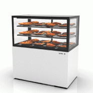 Vitrine chauffante INTEGRA chaleur sèche sur base - 1000 mm - 3 niveaux - H1100 mm - IN100/50-110C | Sayl Barcelona