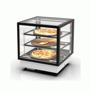 Vitrine chauffante INTEGRA Drop-In - 3 niveaux - 600 mm - H515 mm | Sayl Barcelona- Accès Grab & Go - 674005070117