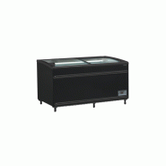 Bac réfrigéré bi-température ICEBLACK 1m45 - ETEF SFI145B avec couvercles vitrés incurvés