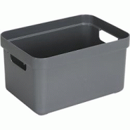 Boite de rangement Sigma Home Box 13 L gris Sunware - gris 8711112096028 Boite de rangement Sigma Home Box 13 L gris Sunware - gris 8711112096028