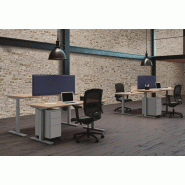 Bureau bench assis debout manuel - 120-cm Bureau bench assis debout manuel - 120-cm