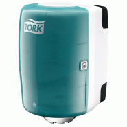 Distributeur papier à dévidage central Tork® - turquoise - 4980N