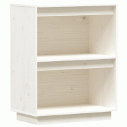 Helloshop26 - Armoire console en bois de pin massif blanc créant une ambiance rustique rangement spacieux 60 x 34 x 75 cm en bois 02_0048110 - blanc Helloshop26 - Armoire console en bois de pin massif blanc créant une ambiance rustique rangement spacieux 60 x 34 x 75 cm en bois 02_0048110 - blanc