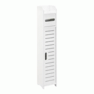 Helloshop26 - Meuble de salle de bain placard stylé meuble de rangement avec dérouleur de papier toilette porte-rouleau bois 03_0007669 - 3001893382 Helloshop26 - Meuble de salle de bain placard stylé meuble de rangement avec dérouleur de papier toilette porte-rouleau bois 03_0007669 - 3001893382
