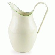 IBILI carafe bombée en acier émaillé vitrifié MUSGO 2,5 L 935625 pack de 6 unités - vert acier 8411922457520