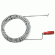 RIBITECH Déboucheur à Crochet 15m prfd150c - gris 8033866840123