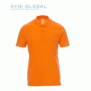 Polo de travail unisexe à manches courtes en coton - Rome Payper - 100% coton, piquet, poids 185 g/m²_0