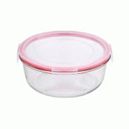 San Ignacio - Récipient Hermétique rond 1200ml en verre Toledo - rouge Q4525