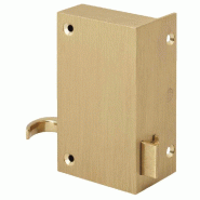 Serrure n° S15 mono point metal laiton brossé rectangulaire BEUGNOT - doré métal 554