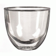 Verrine double paroi PS tranparent 140ml par 200