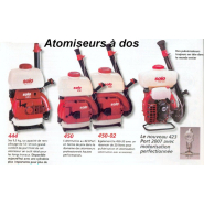 Atomiseur viticole dorsal motorisé - Réservoir 12 L - Solo Port 423 Atomiseur viticole dorsal motorisé - Réservoir 12 L - Solo Port 423
