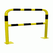 Barrière de sécurité acier jaune et noir 1500 x 1000 - 190484 Barrière de sécurité acier jaune et noir 1500 x 1000 - 190484