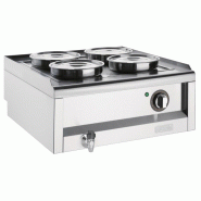 Buffalo Série 600 4 Pot Bain Marie - 5050984756542_0
