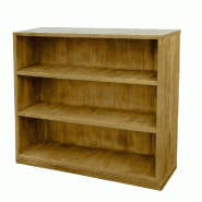 Buffet Westside pin vieilli L110xP38xH110cm - bois rainuré épaisseur 18mm