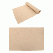 Chemin de table Burlap or métal 28cm x 5m