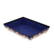 Corbeille carton rectangle 