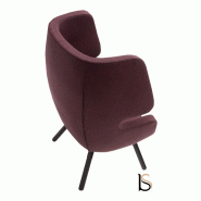 Fauteuil Moai - Softline - Feld marron 849