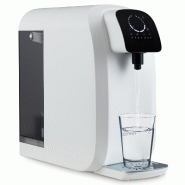 Filtre à eau de comptoir 44 x 19 x 41 cm purification instantanée design compact en abs blanc 20_0018248 - blanc inox 3000232319168
