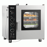 Four mixte à vapeur électrique 5 niveaux GN 2/3 SILVERSTEAM 2, 3300 W, 220 V - MONO