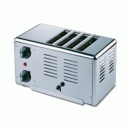 Grille-pains pro vertical - 4 rubans alimentation - monophasé (230 v ) - PTG4_0