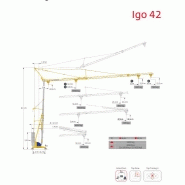 Grue gma - potain igo 42 - 4t