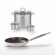Lot Poêle 28cm et 3 Faitouts Elo Bistro Line - noir 3176239967531