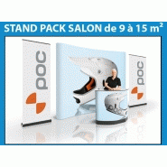 Pack stand d'exposition portable complet 9 et 12 m²