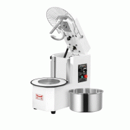 Pétrin à pâte 50 Litres sur pieds 2 vitesses avec tête relevable et cuve extractible PREMIUM - GOLDINOX - inox 3701770821945