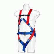 Portwest - Harnais ergonomique 3 points avec anneau dorsal en D Confort Rouge Taille Unique - rouge 5036108322923