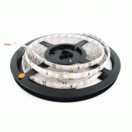 Ruban ? Led 5m blanc froid r?Sistant aux ?Claboussures ip65 (avec transformateur 12v)