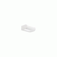 Applique murale LED Perenz 12W 3000K blanc mat en aluminium thermolaqué, design moderne pour extérieur avec diffuseur réglable - blanc 8332 B LC