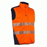 Coverguard - Gilet de travail chaud sans manches Ripstop HV orange réversible et imperméable YORU Orange Taille M - M orange 5450564031951 Coverguard - Gilet de travail chaud sans manches Ripstop HV orange réversible et imperméable YORU Orange Taille M - M orange 5450564031951