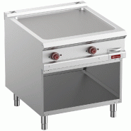 Diamond - Plaque de cuisson lisse électrique module 1/1, armoire ouverte - réf. E9/PLA8-N - gris inox AKS-E9/PLA8-N Diamond - Plaque de cuisson lisse électrique module 1/1, armoire ouverte - réf. E9/PLA8-N - gris inox AKS-E9/PLA8-N
