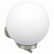 Helloshop26 - Applique murale extérieure ronde durable pour jardin 29 x 25 x 33 cm en acier inoxydable argenté 02_0056489 - argenté inox 3000239549346