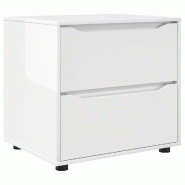 Helloshop26 - Armoire de rangement moderne avec tiroirs 60 x 48 x 57 cm utilisation pratique salon chambre en bois d'ingénierie 02_0054605 - Bois mas