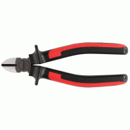 KS Tools Pince coupante de côté à poignées bi-composants, L. 160 mm - 4042146014769
