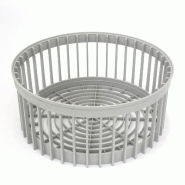 Panier rond pour lave-verres et lave-vaisselle professionnels, diamètre 380 mm, hauteur 170 mm, accessoire de lavage de haute qualité | Sammic - 231