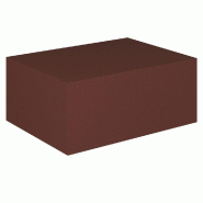 Podium pour mannequins Vertigo lie de vin 60x45x25cm