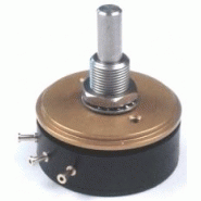 Potentiomètre bobiné monotour à canon fileté - série p15