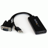 Startech Adapter Adapter Converter Vga To Hdmi With Audio - VGA2HDU