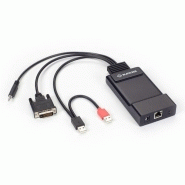 Zerou dvi kvm-over-ip transmitter - single head, hd, usb-hid , audio