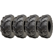 25x10.00-12 ATV Quad Tyres OBOR Mudsling E-Marked Road Legal 200kgs (Set of 4) 25x10.00-12 ATV Quad Tyres OBOR Mudsling E-Marked Road Legal 200kgs (Set of 4)