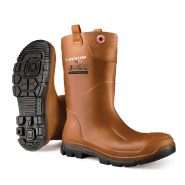 Botte de sécurité fourées rigair pro fur s5 sra src ci dunlop® marron/noir p41 - COVERGUARD - 9rfpo90041 - 743000_0